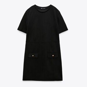 Zara Faux Suede Dress, L